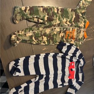 Baby BOY OUTFITS/SLEEPERS SZ 0-3/3 months